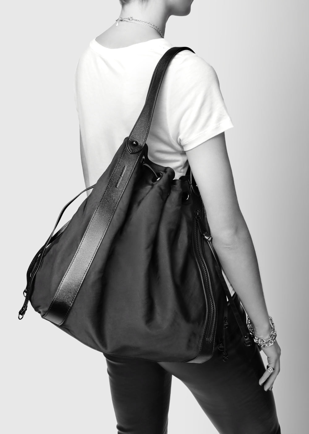 M.A.B. Nylon Tote Bag