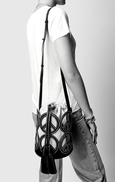 Peace Bucket Bag