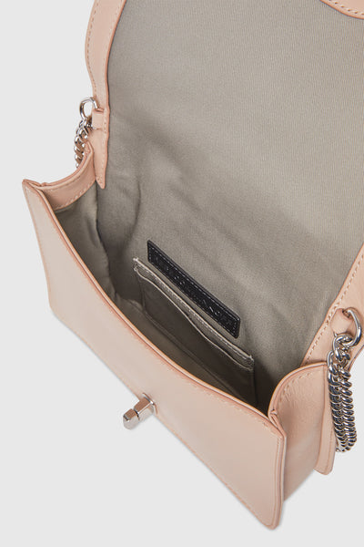 Chevron Quilted Small Love Crossbody