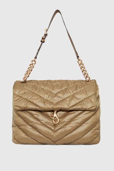 Edie Nylon XL Shoulder Bag