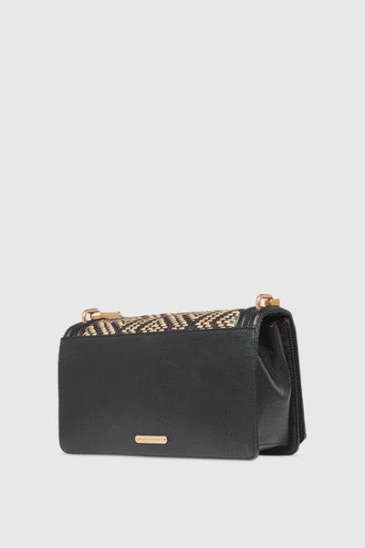 Chevron Quilted Love Crossbody