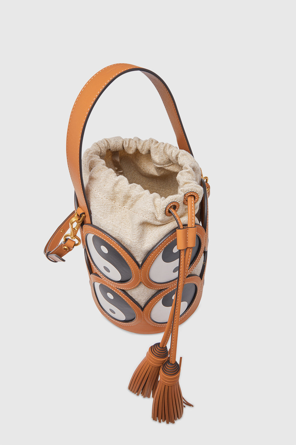 Yin Yang Bucket Bag