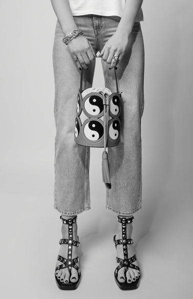 Yin Yang Bucket Bag
