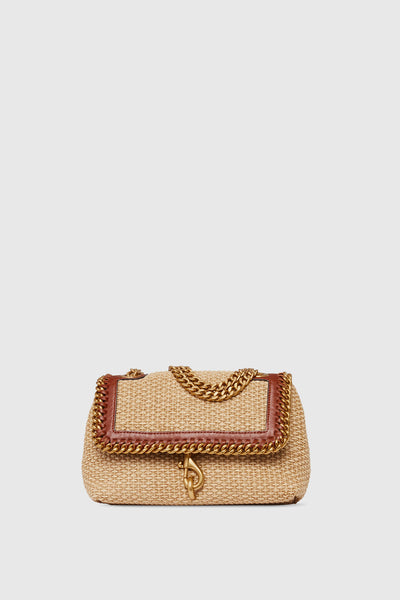 Edie Crossbody With Woven Chain
