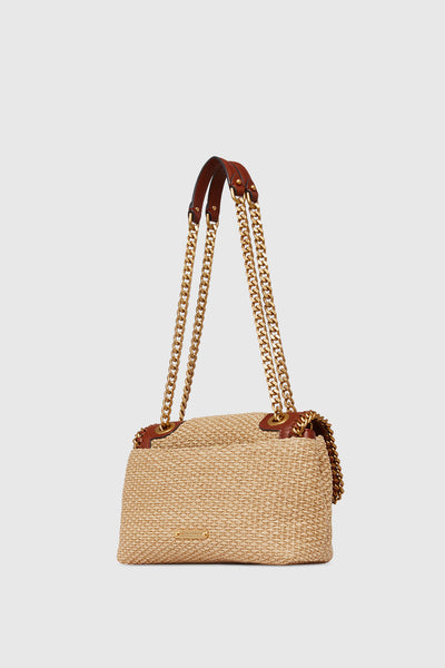 Edie Crossbody With Woven Chain