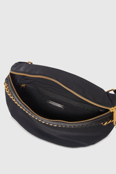 Half Moon Nylon Belt Bag