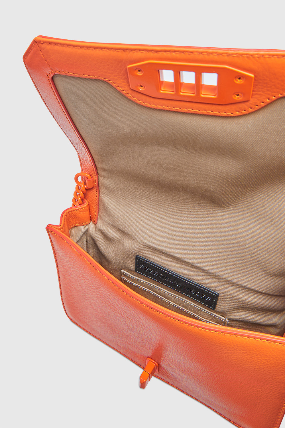 Chevron Quilted Small Love Crossbody