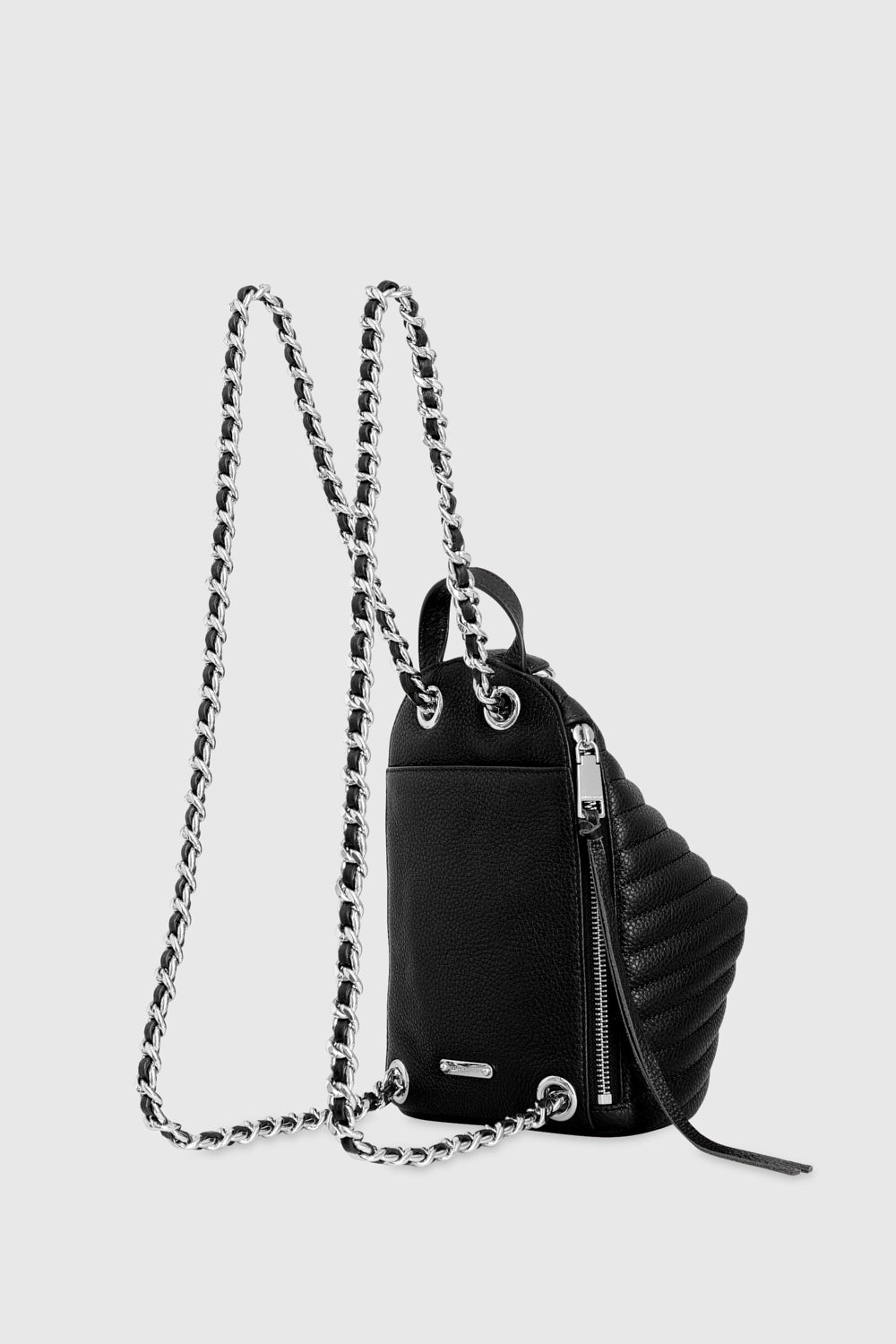 Small Julian Chevron Quilted Backpack