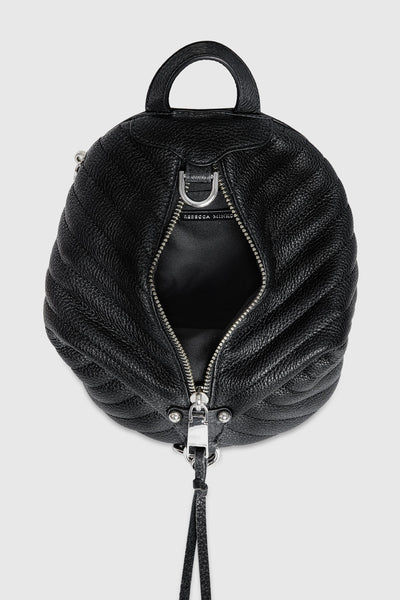 Small Julian Chevron Quilted Backpack