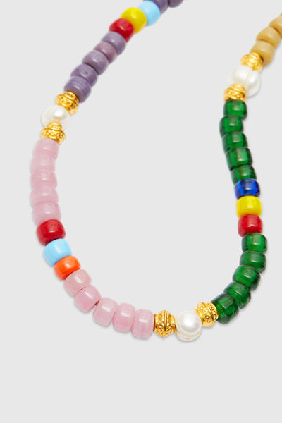 Pearl Station Necklace