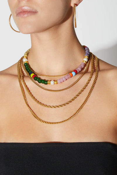 Pearl Station Necklace