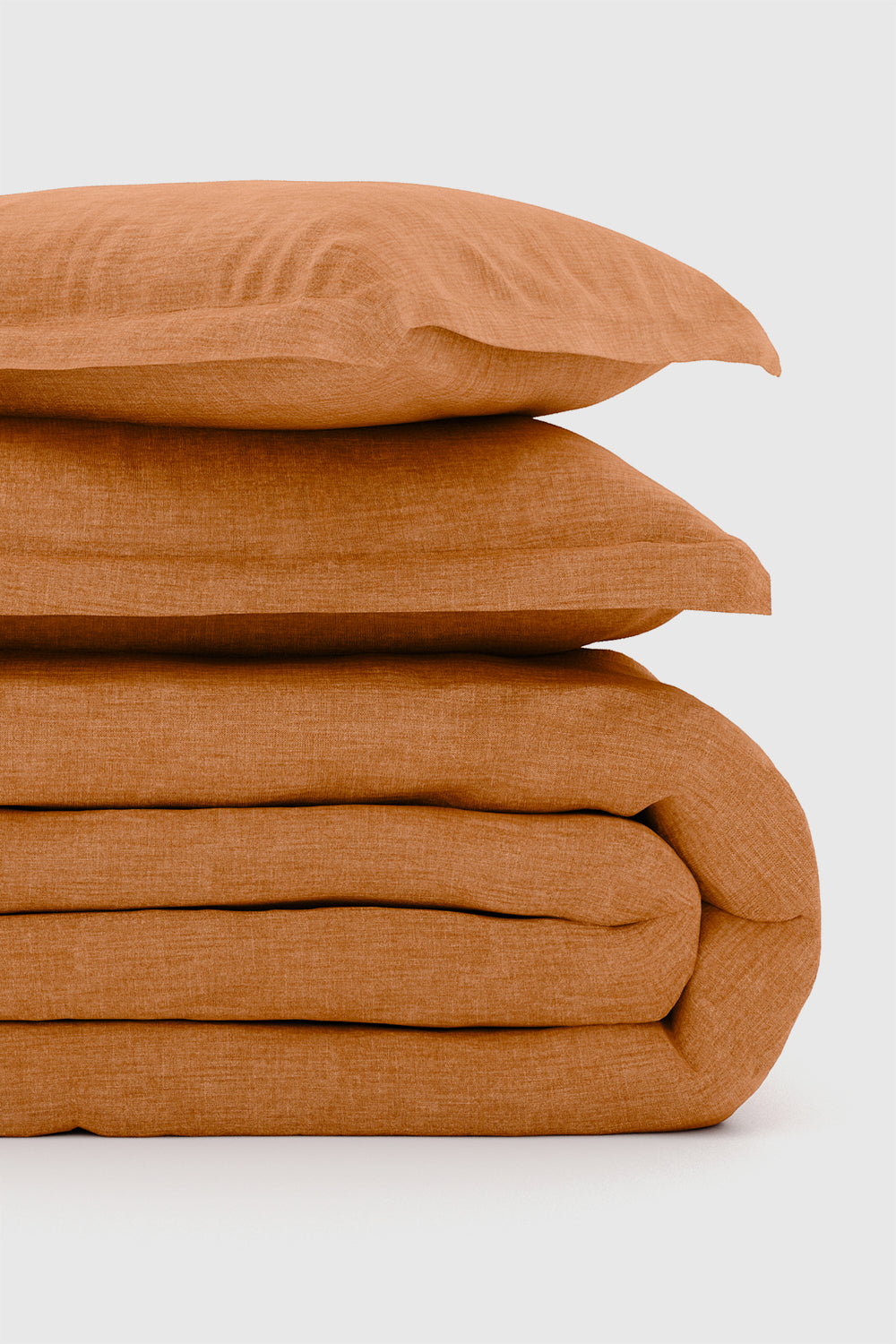 Clay Bamboo/Linen Duvet Set