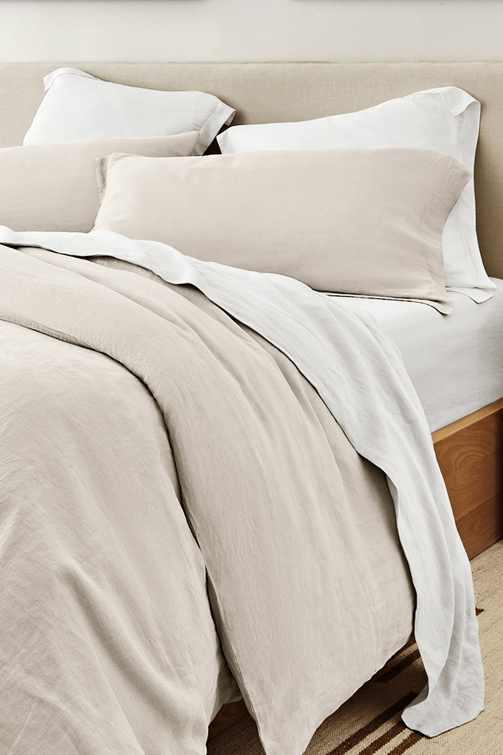 Natural Bamboo/Linen Duvet Set