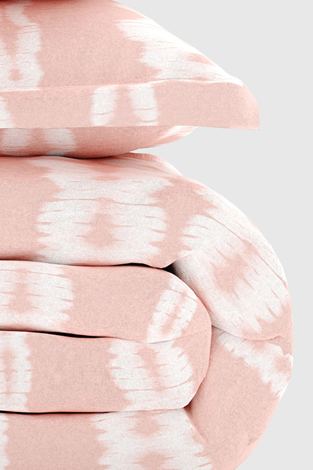 Blush Tie-Dye Duvet Cover Set