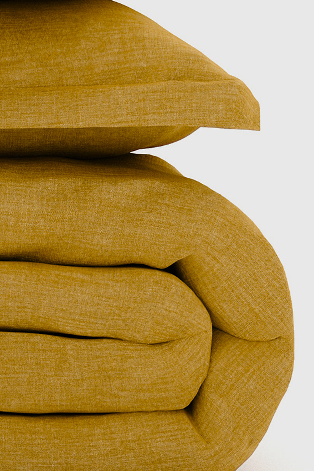 Tumeric Bamboo/Linen Duvet Set
