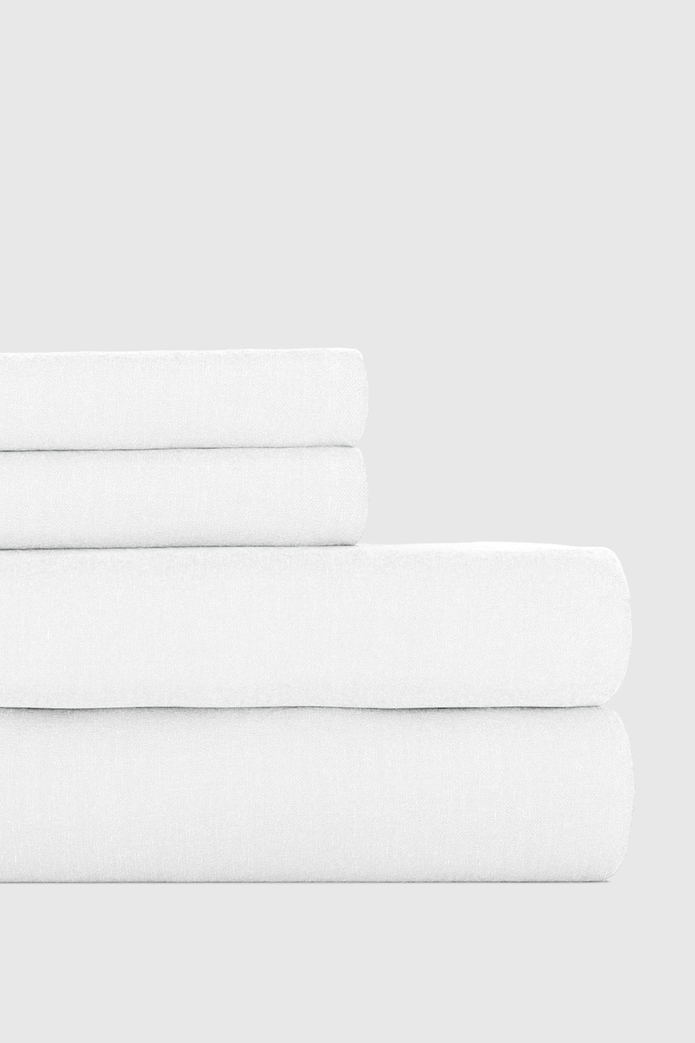 White Bamboo/Linen Sheet Set