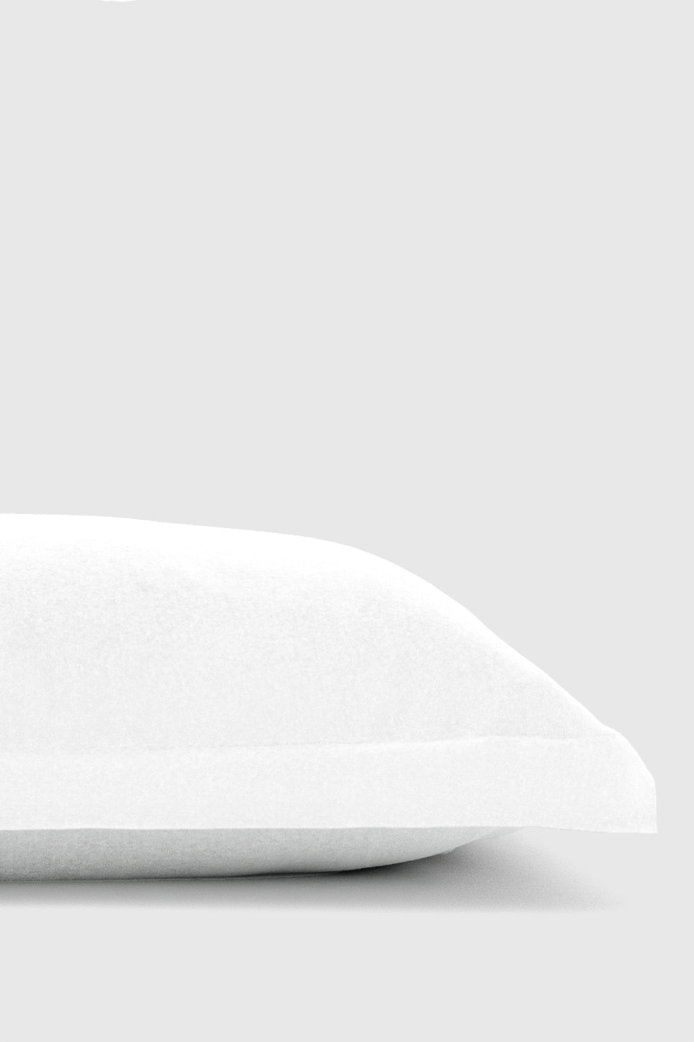 White Bamboo/Linen Euro Sham