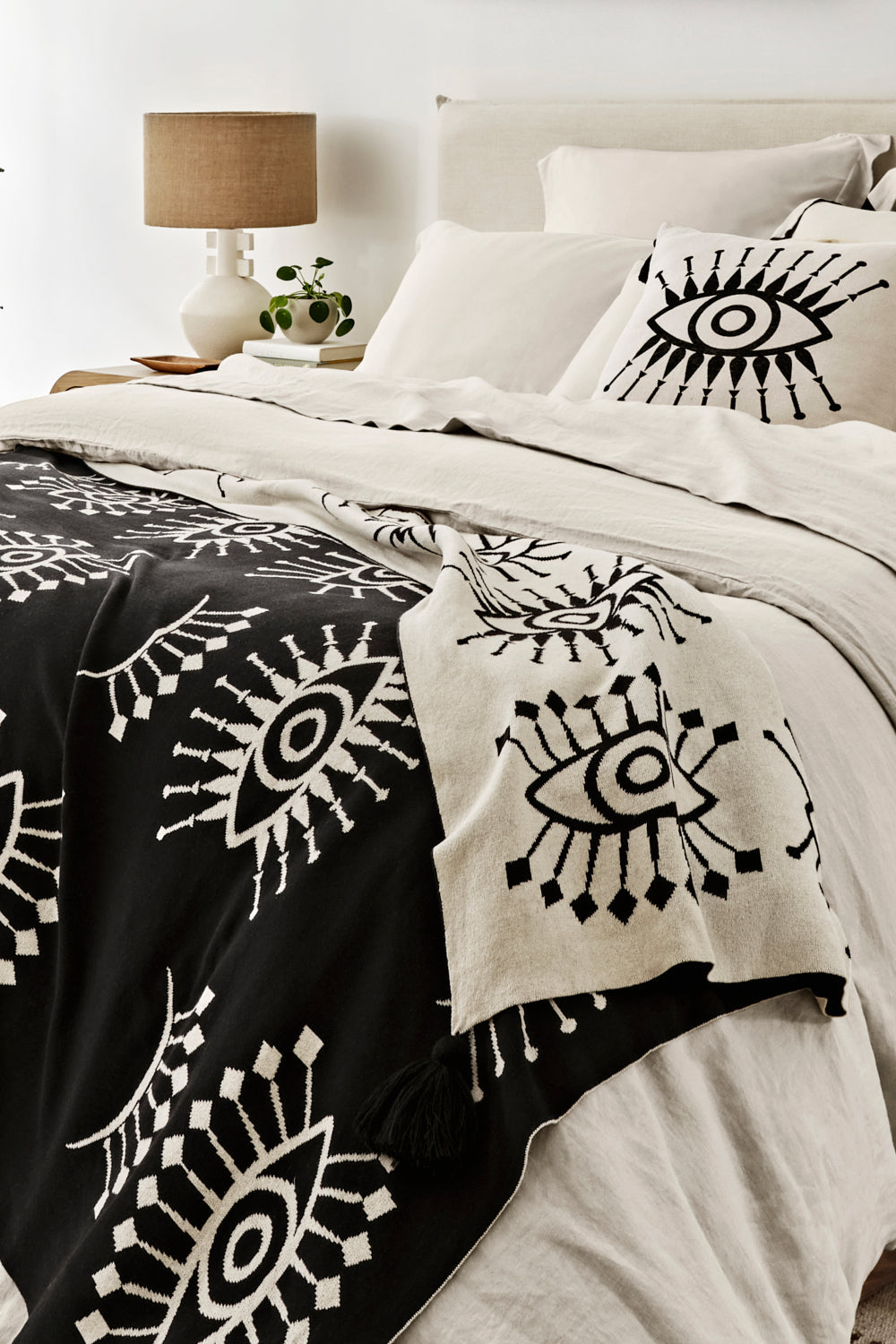 Evil Eye Throw Blanket