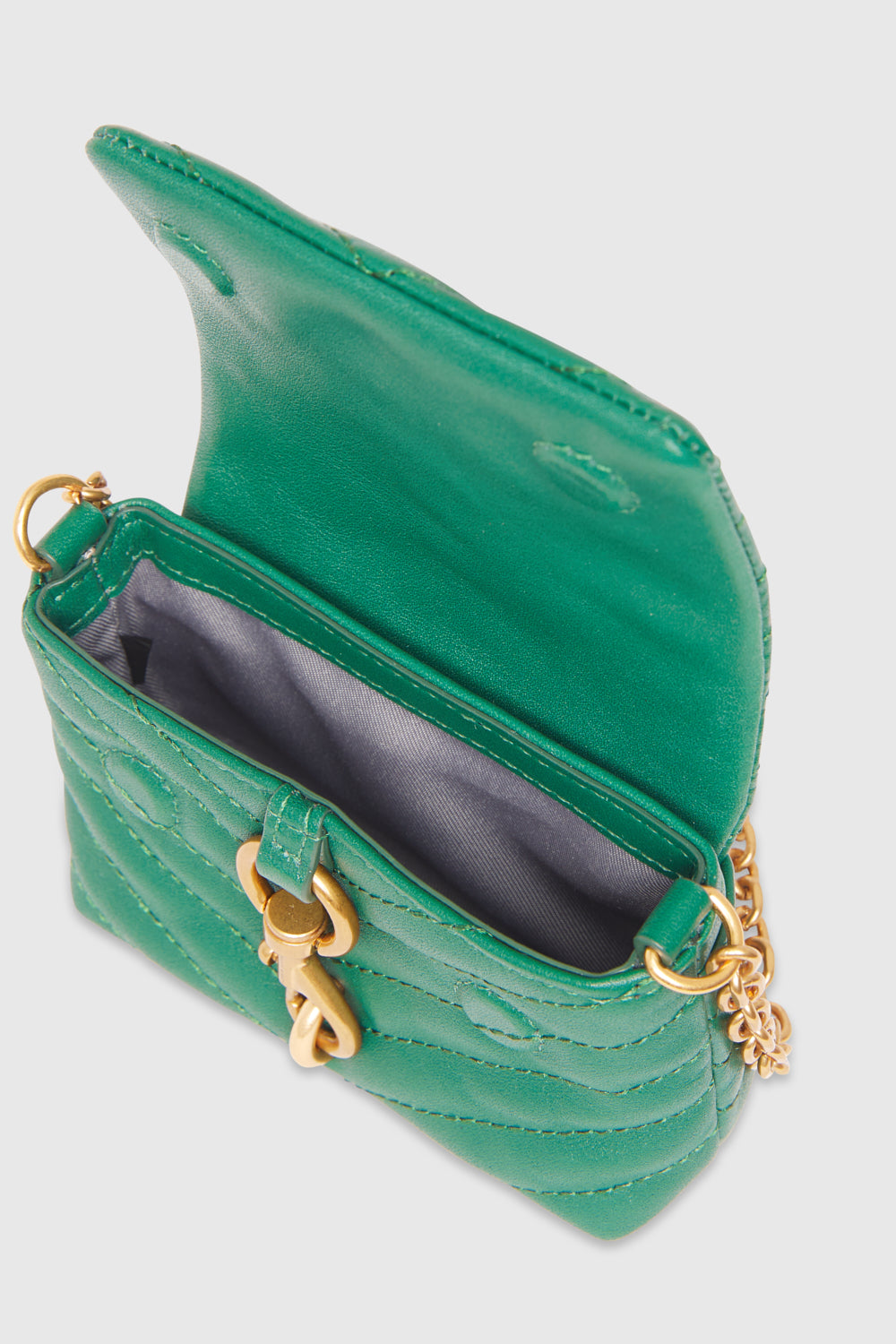 Edie Quilted Micro Crossbody