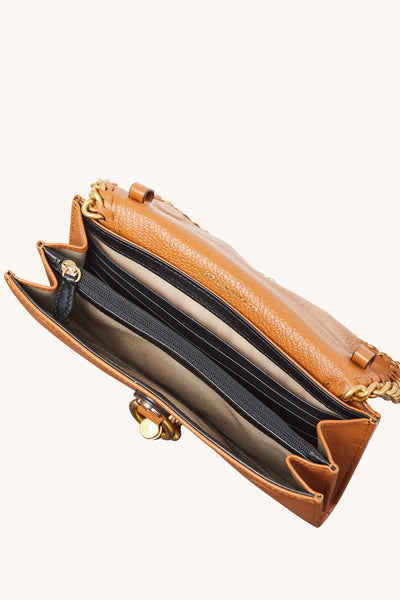 Edie Wallet On Chain With Woven Chain