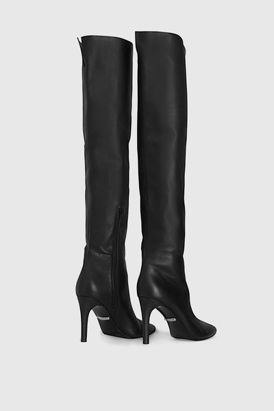 Siena Over The Knee Heeled Boot