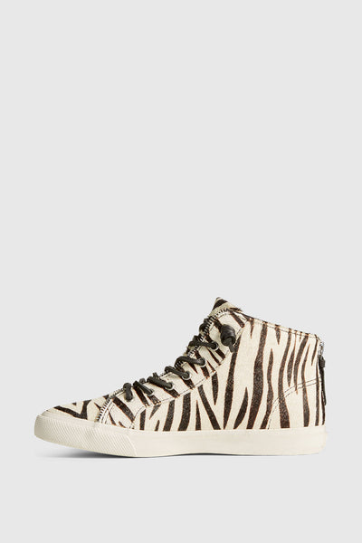 Zebra High Top Sneaker