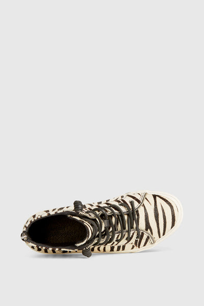 Zebra High Top Sneaker